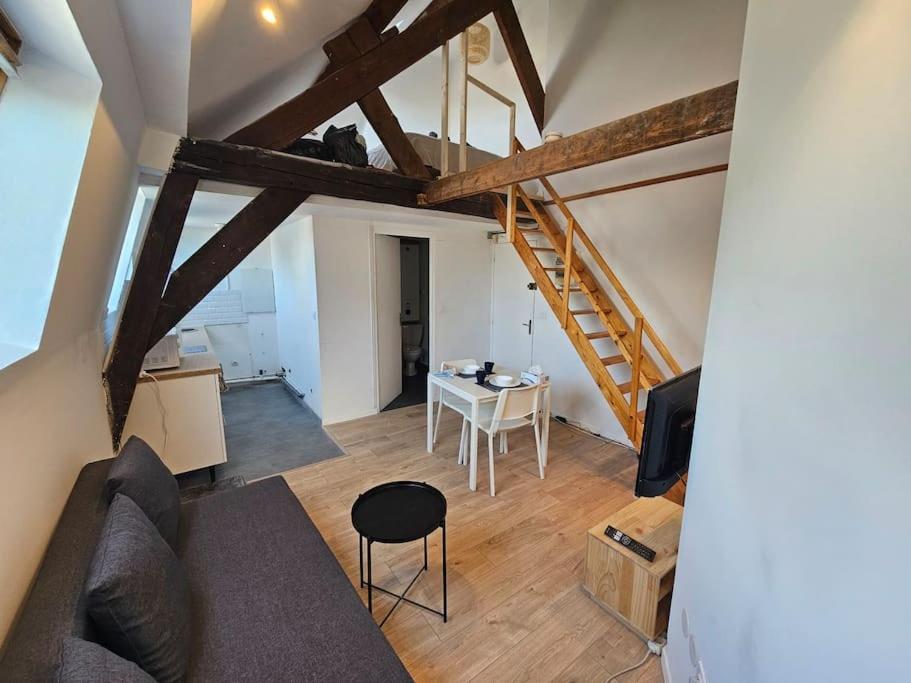 Loft - Metro - Gare Apartment Tourcoing Bagian luar foto